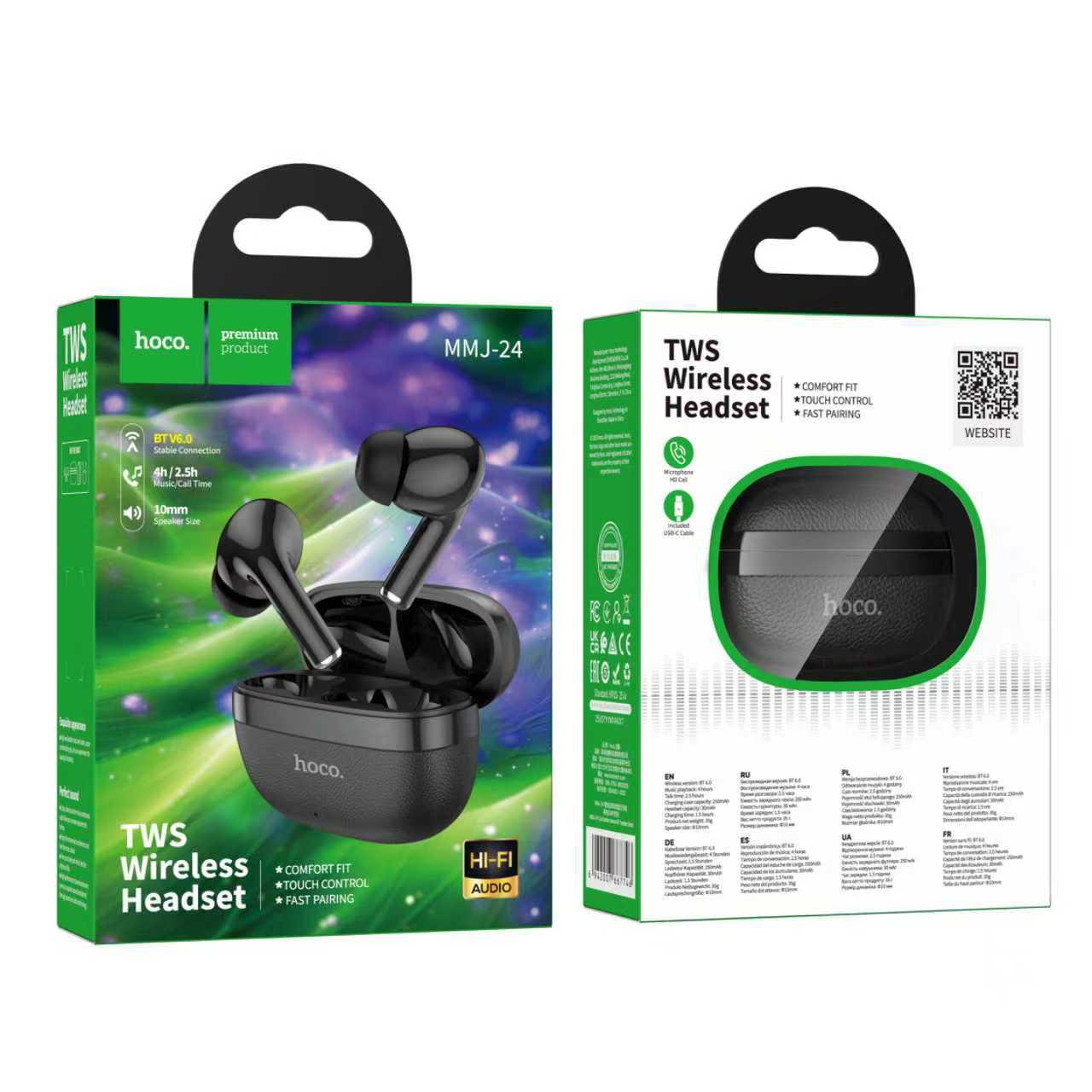 Hoco MMJ-24 Wireless Headset - Image 4