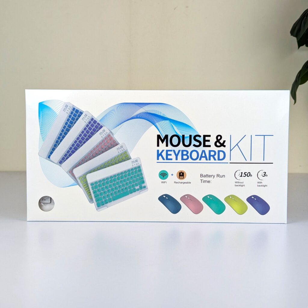 Wireless Mouse & Keyboard Combo Kit (Slim & Stylish Design)